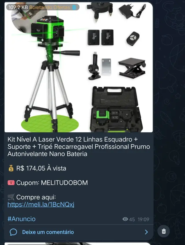Publicação anterior: Nível a laser