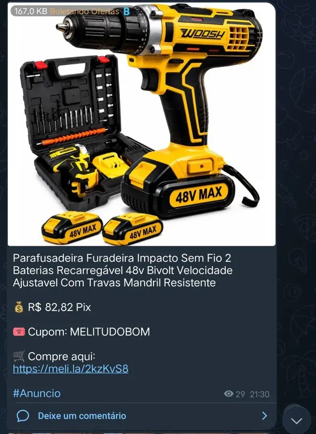Publicação anterior: Parafusadeira sem fio